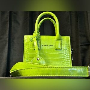 Nathaniel Noir Neon Cobra Mini Bag